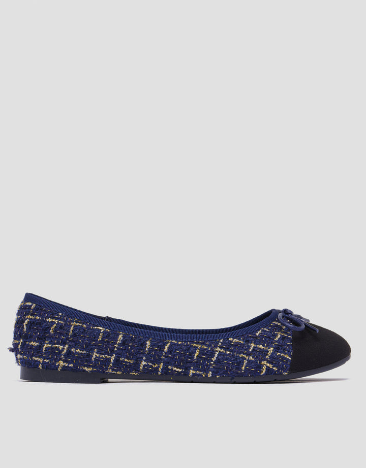 Connexion Pita Sepatu Ballerina Wanita