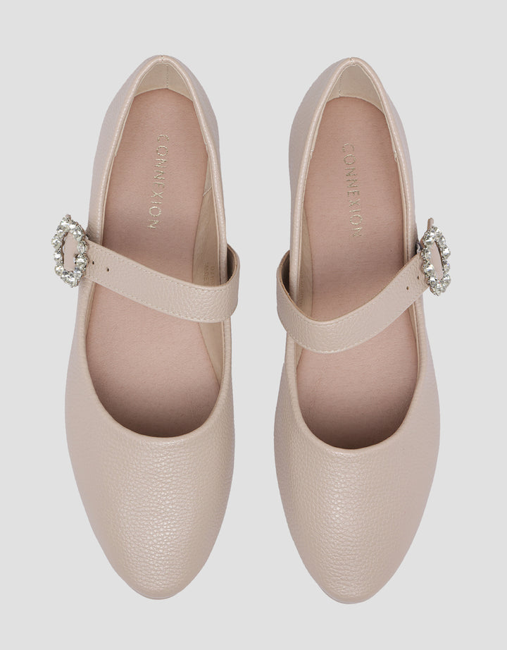 Connexion Mary Jane Sepatu Flat Wanita