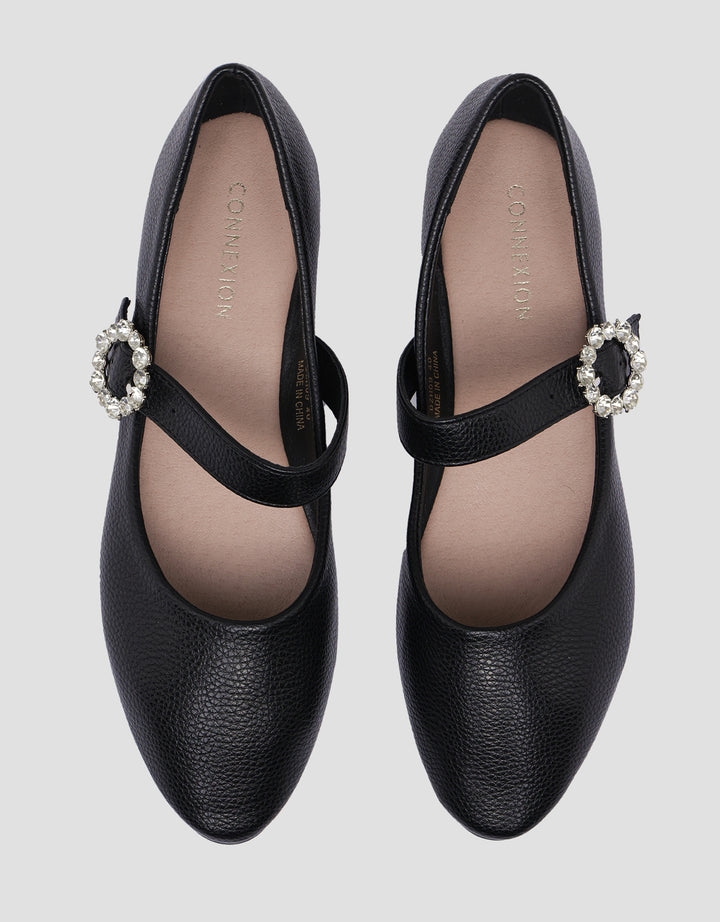 Connexion Mary Jane Sepatu Flat Wanita