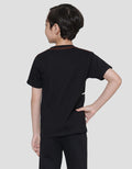 Little M Dino Halloween Kaos Anak Laki-laki