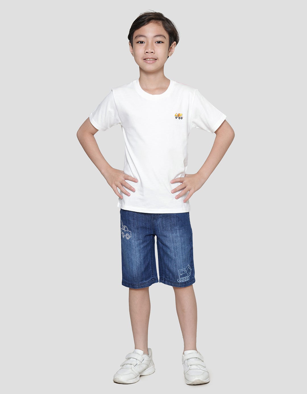 Little M Organik Kaos Anak Laki-laki