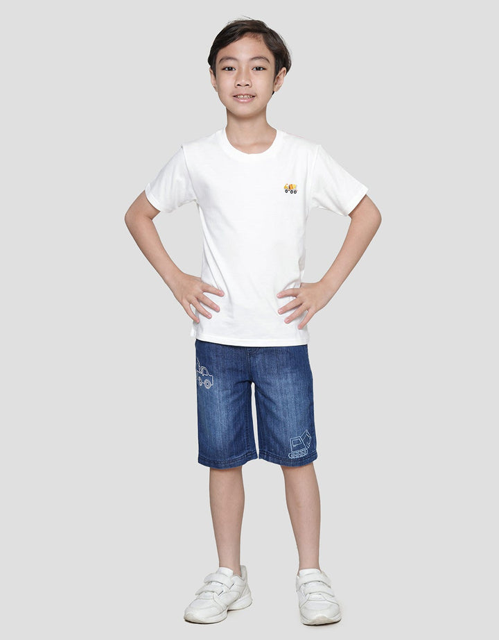 Little M Organik Kaos Anak Laki-laki