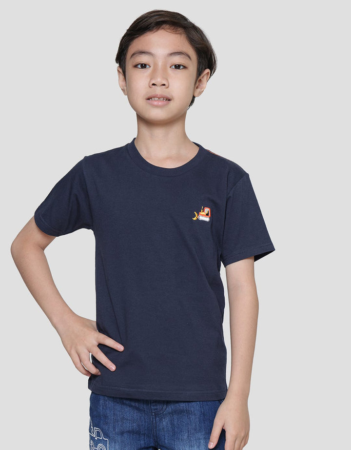 Little M Truck Organic Kaos Anak Laki-laki