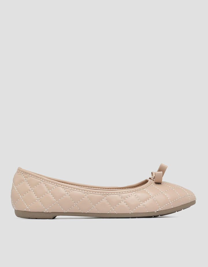 Nevada Esom Quilted Sepatu Flat Wanita