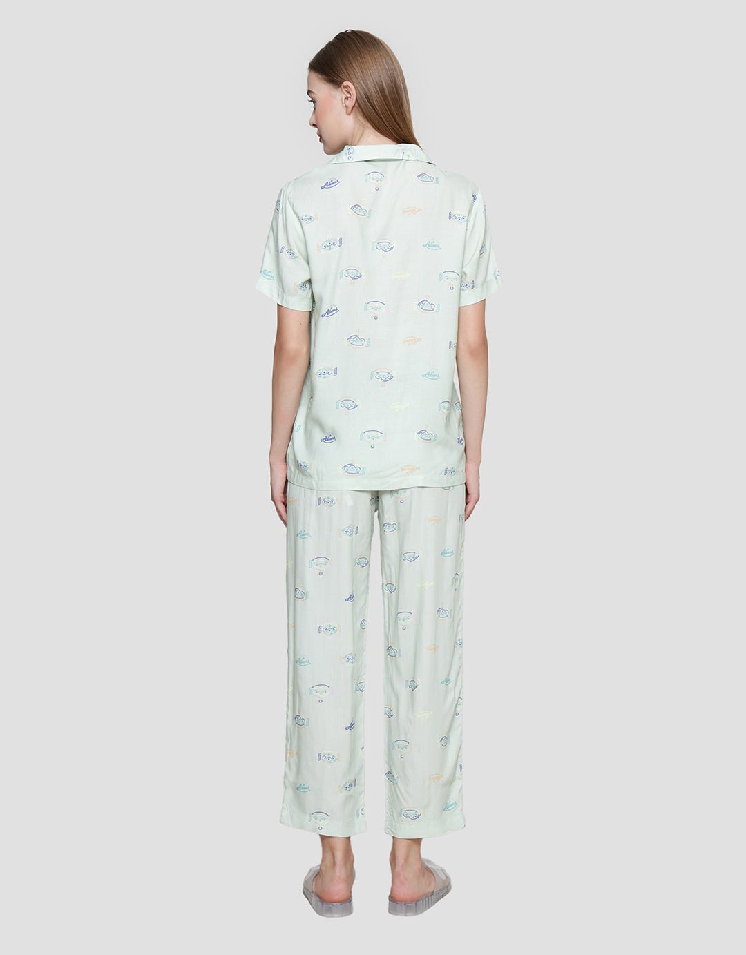 Disney Toy Story Alien Rayon Sleepwear One Set for Women