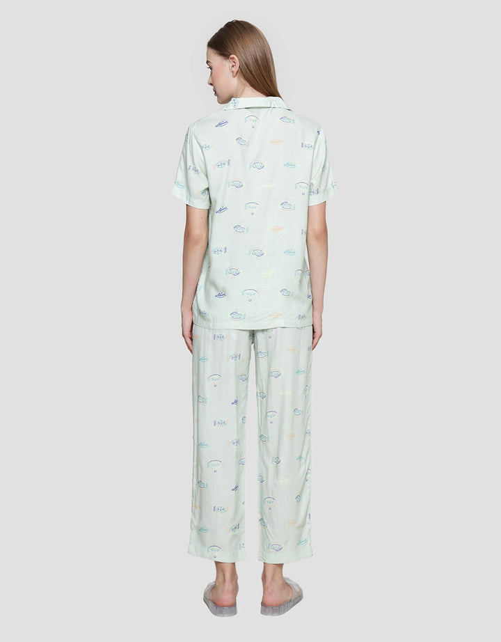 Disney Toy Story Alien Rayon Sleepwear One Set for Women