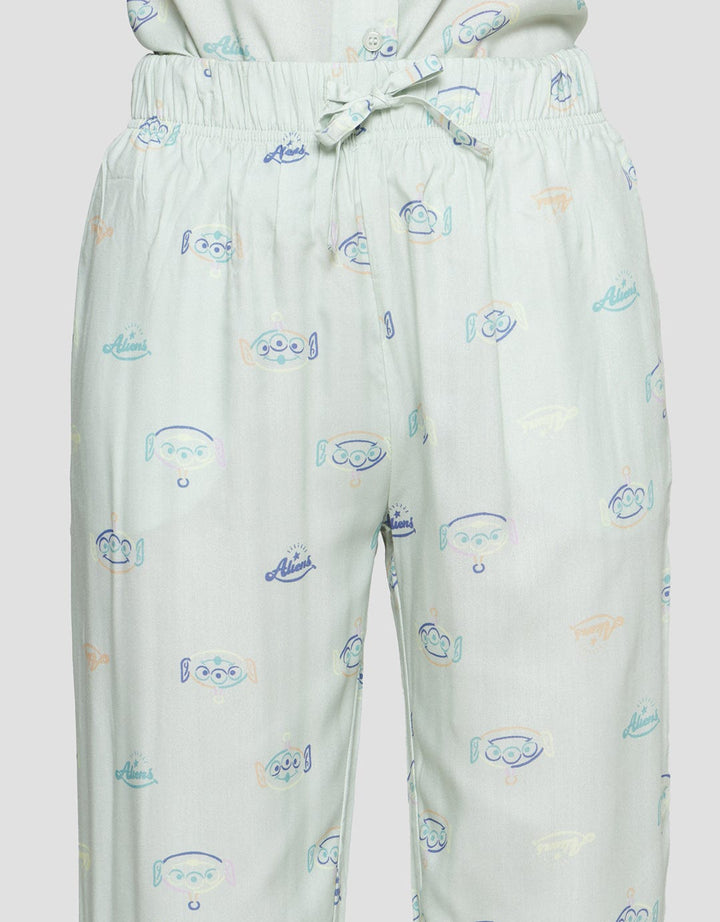 Disney Toy Story Alien Rayon Sleepwear One Set for Women
