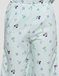 Disney Mickey And Friends Tropical Rayon Baju Tidur Set Wanita