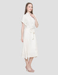 Connexion Oversla Roll Up Dress Wanita