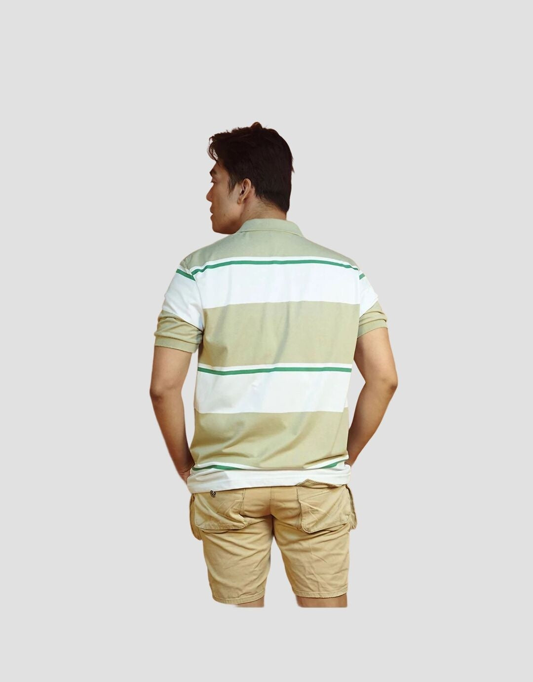 Walrus Polo Kaos Salur Nyaman Uniseks