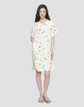 Nevada Shells Collect Midi Dress Wanita