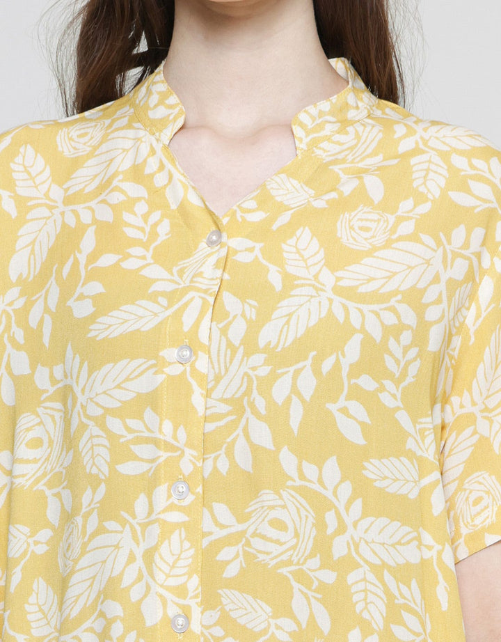 St. Yves Big Leaves Women's Midi Dress