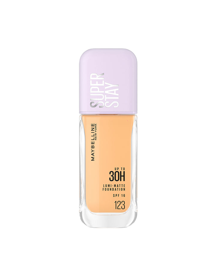 Maybelline Superstay Lumi Matte Foundation 123