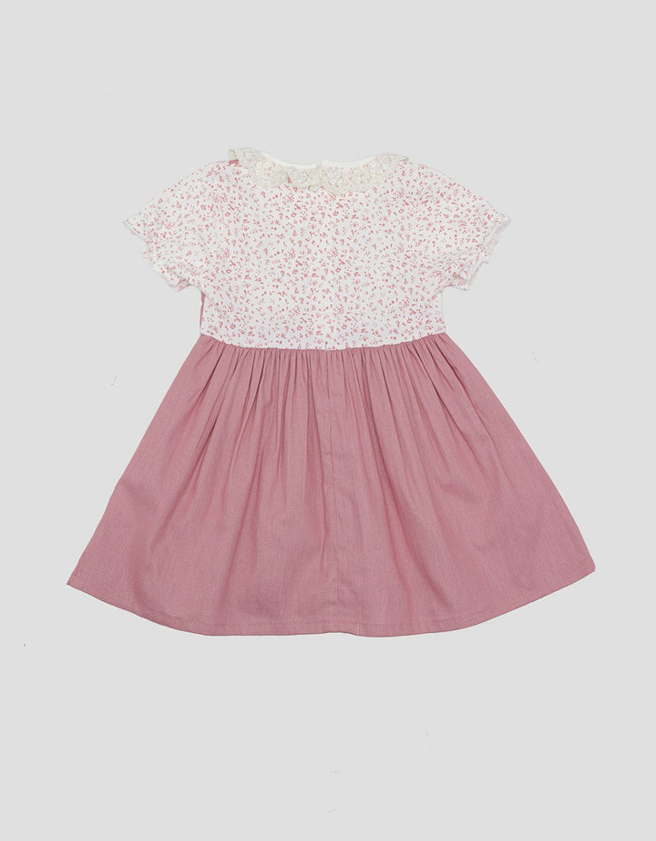 Pipiniko Laces Wove Midi Dress for Girls