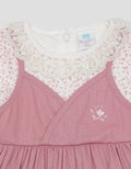 Pipiniko Laces Wove Midi Dress for Girls