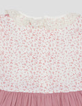 Pipiniko Laces Wove Midi Dress for Girls