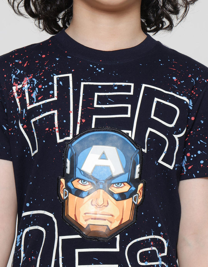 Marvel Iron Man Puff Boys T-Shirt