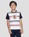Marvel Spiderman Amazing Stripe Kaos Anak Laki-Laki