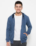Nevada Jaket Hoodie Casual Pria