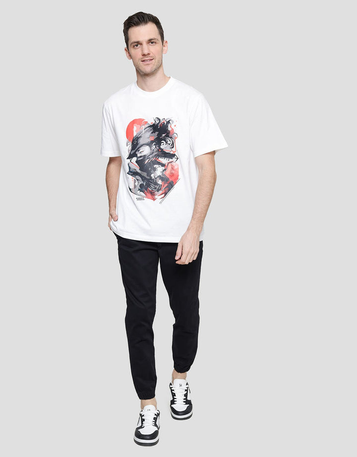 Nevada Print Anime Men's Short Sleeve T-Shirt