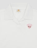 Little M Baess Girls Collar T-Shirt