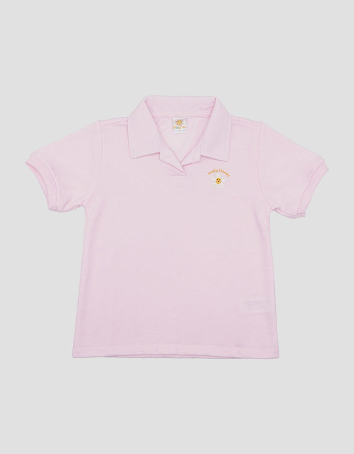 Little M Lovely Blooms Kaos Kerah Anak Perempuan