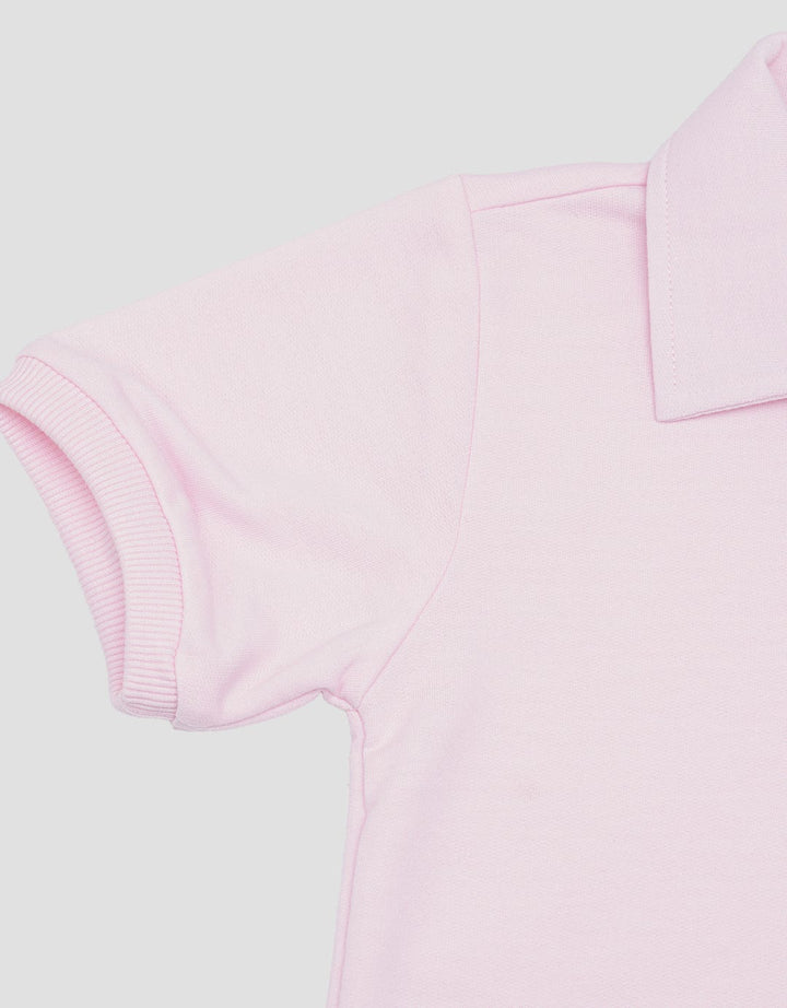 Little M Lovely Blooms Kaos Kerah Anak Perempuan