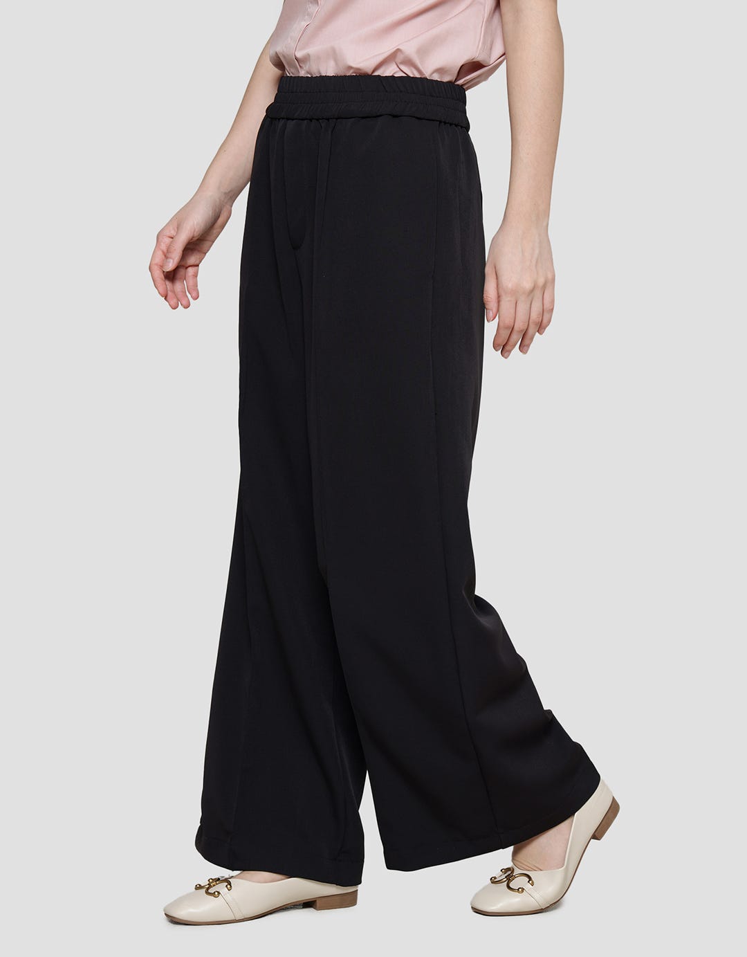 St. Yves Front Pleats Coullote Celana Panjang Wanita