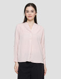 St. Yves Ballerina Gather At Shoulder Blouse Wanita