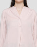 St. Yves Ballerina Gather At Shoulder Blouse Wanita