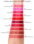 L'Oreal Infallible Pro-Matte Gloss - 308 Shanghai Scarlet