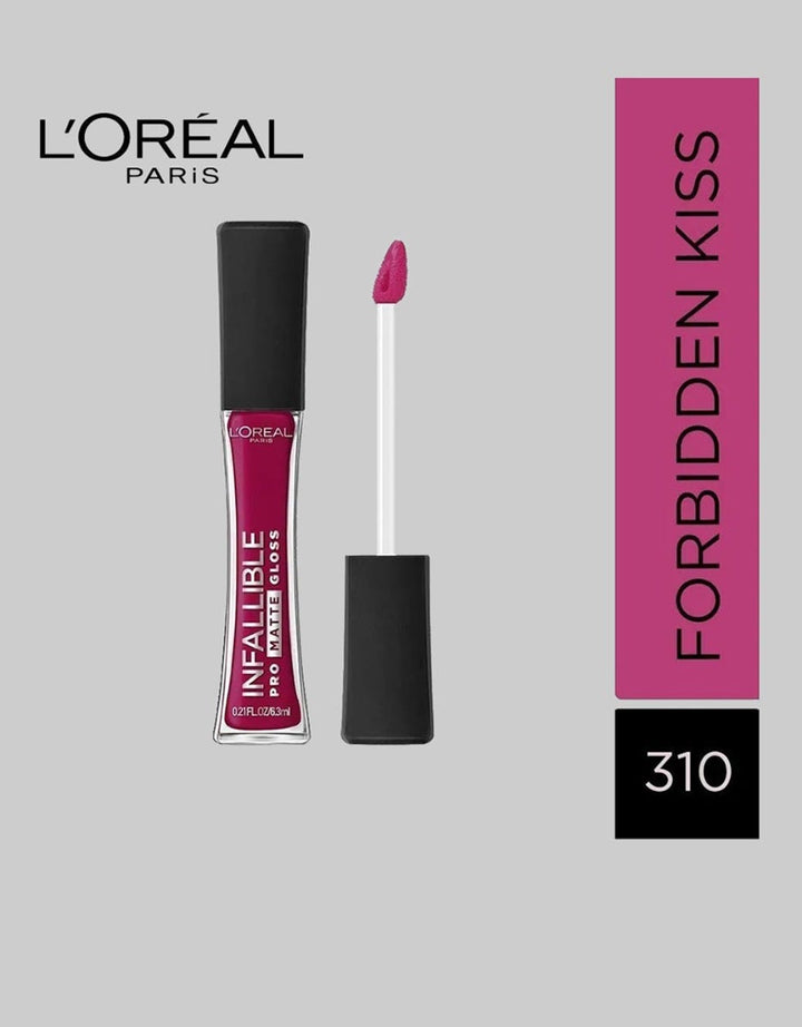 L'Oreal Infallible Pro-Matte Gloss - 310 Forbidden Kiss