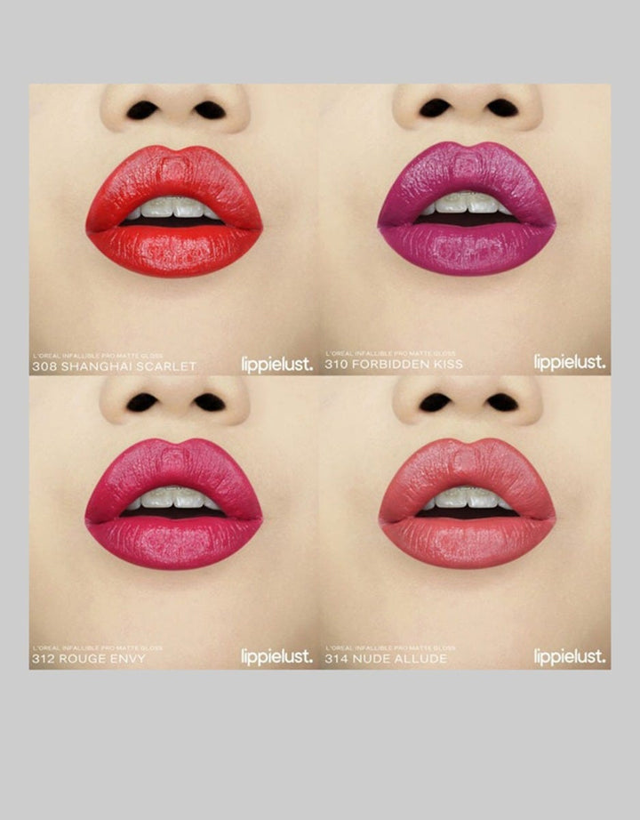 L'Oreal Infallible Pro-Matte Gloss - 310 Forbidden Kiss