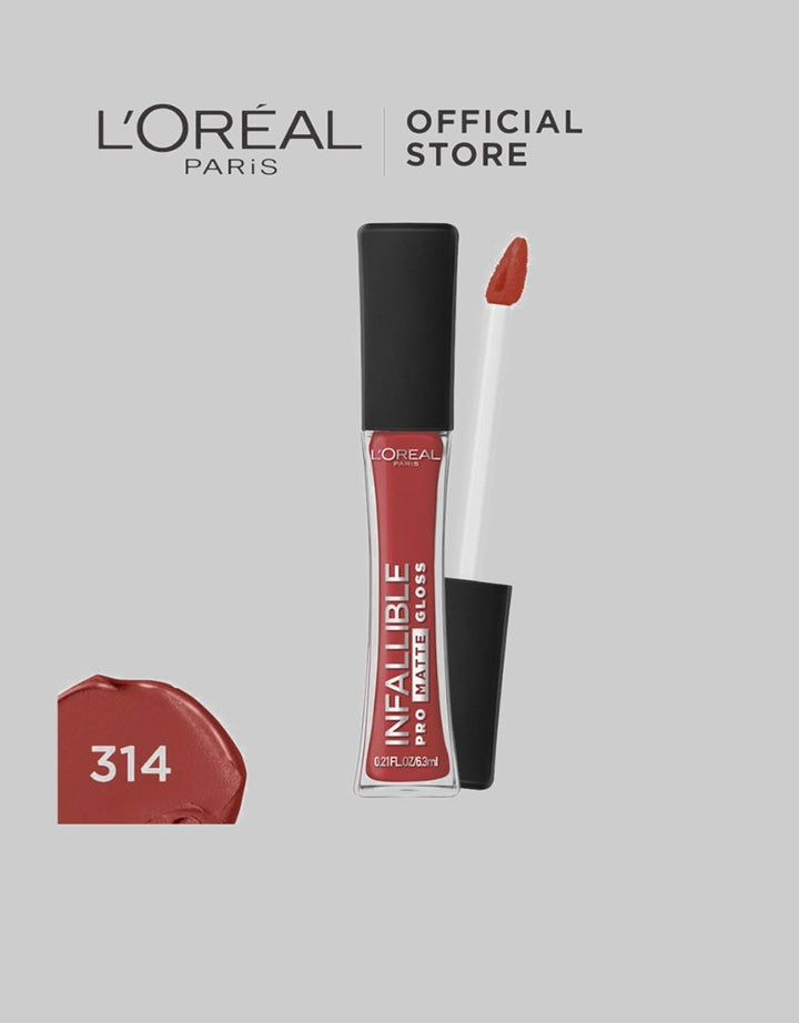 L'Oreal Infallible Pro-Matte Gloss - 314 Nude Allude