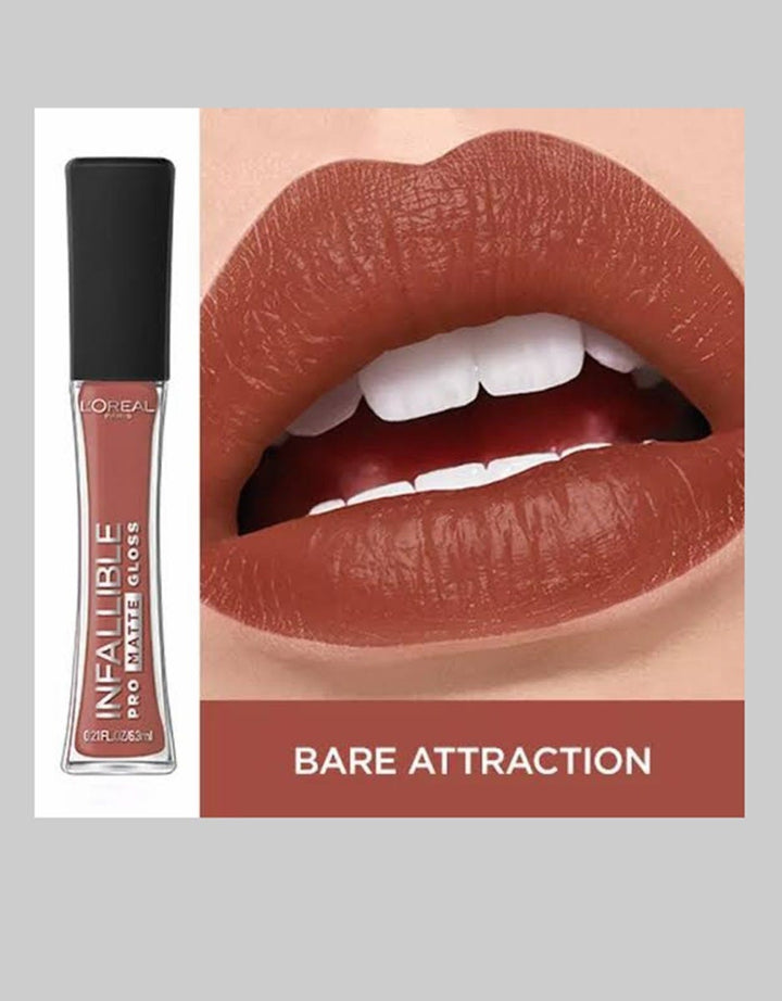 L'Oreal Infallible Pro-Matte Gloss - 318 Bare Attraction