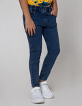Little M Long Denim Skinny Karet
