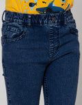 Little M Long Denim Skinny Karet