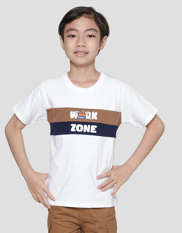 Little M Car Print Kaos Anak Laki-laki