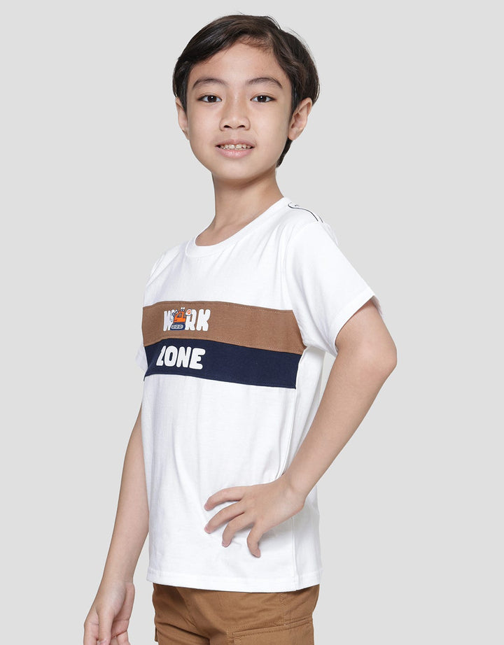 Little M Car Print Kaos Anak Laki-laki