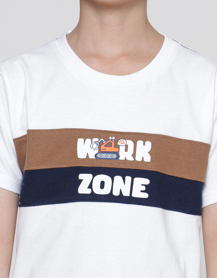 Little M Car Print Kaos Anak Laki-laki