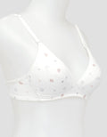 Nevada Shells Print Non Push Up Bra Wanita