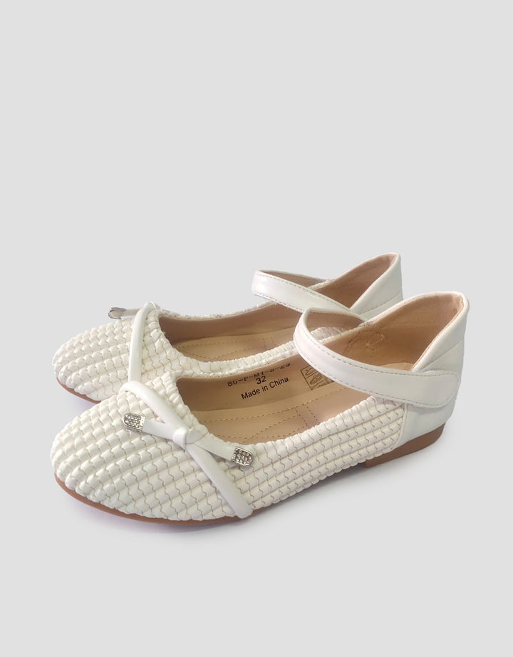 Crocodile Kids Ribbon Accessories Sepatu Anak Perempuan