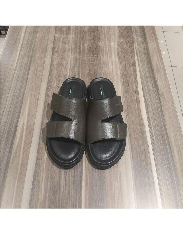 Crocodile CS Sandal Warna Abu-Abu Hitam Pria