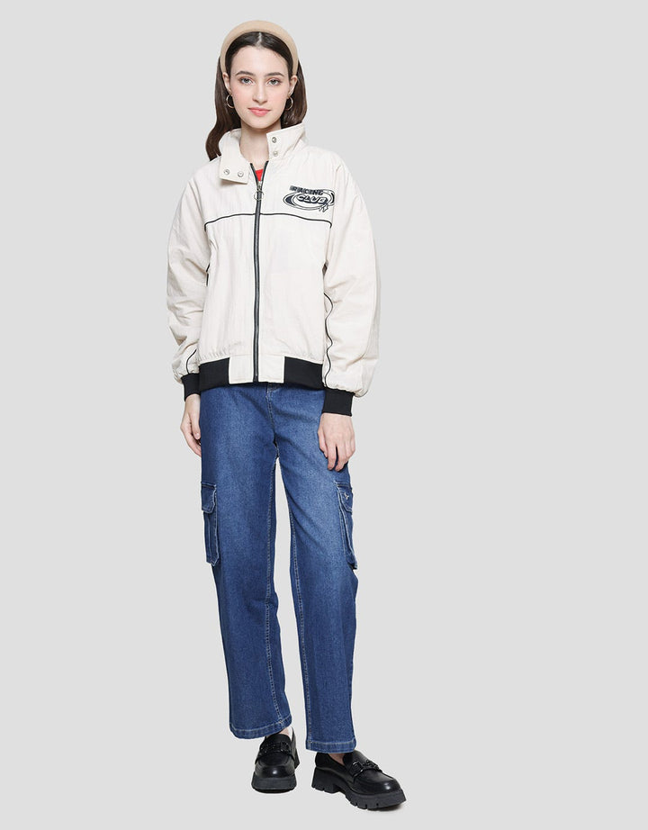 Nevada Nylon Crinkle Racing Club Jaket Wanita