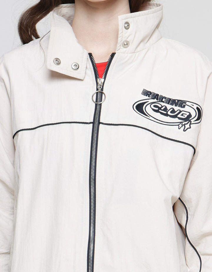 Nevada Nylon Crinkle Racing Club Jaket Wanita
