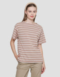St. Yves Boat Neck Stripy Women's T-Shirt
