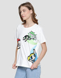 Nevada Print Powerpuff Girls Women's Casual T-Shirt