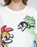 Nevada Print Powerpuff Girls Women's Casual T-Shirt