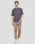 Suko Cool Touch Kerah Bulat Kaos Oversize Pria