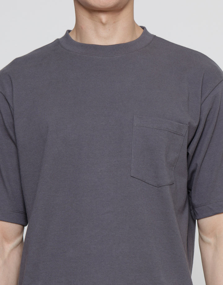 Suko Cool Touch Kerah Bulat Kaos Oversize Pria